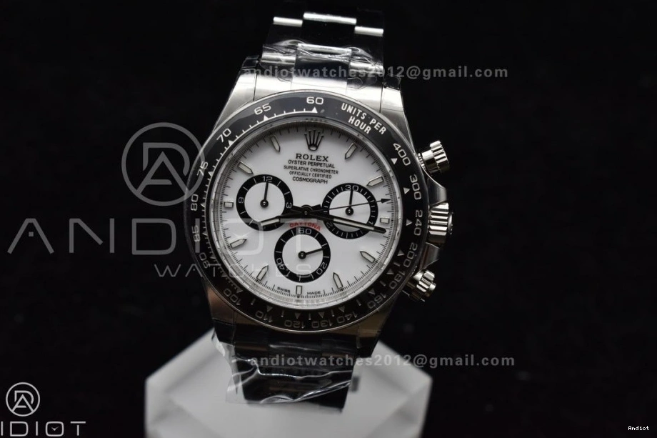 White BTF Steel Dial DD4131 904L 126500 Bracelet 1:1 Best SS Edition Daytona on 0203